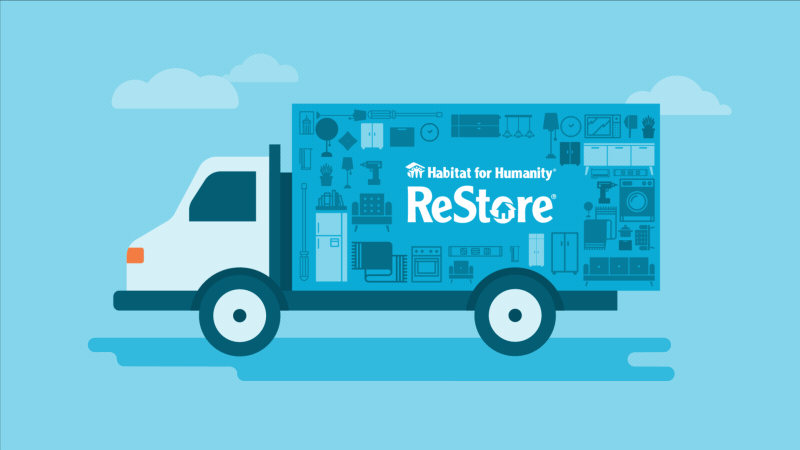Habitat For Humanity - PDX ReStore Truck Animation