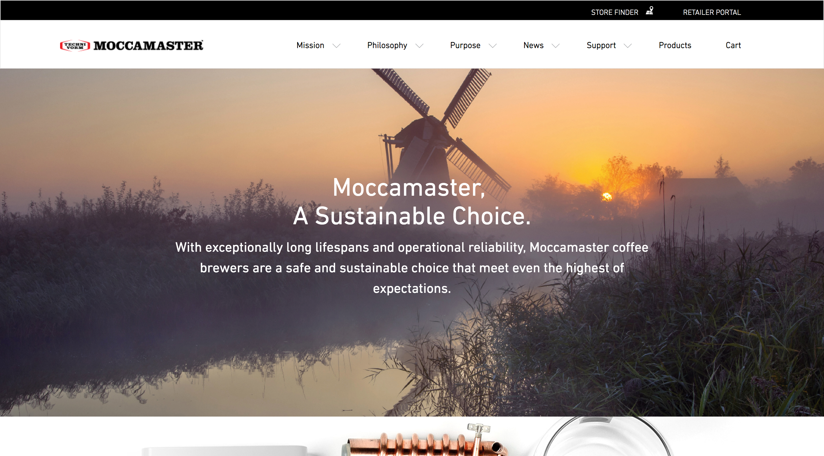 Moccamaster- A sustainable choice screen shot
