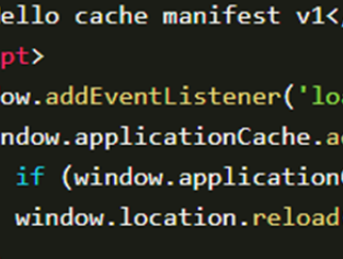 Handle Asset Caching with Cache Manifest Files Code Snippet Image